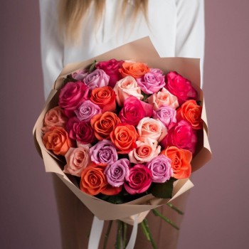 Bouquet of 25 roses (mix)